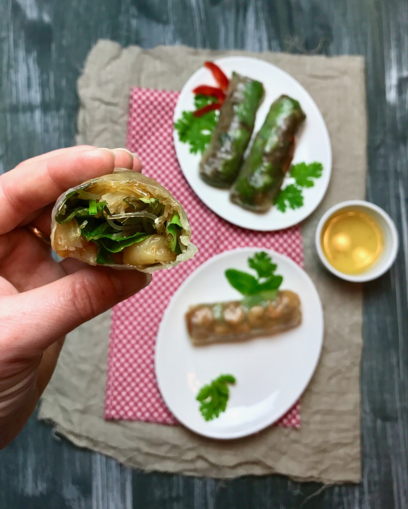 Vietnamesische Sommerrollen / Glücksrollen | pinch of spice